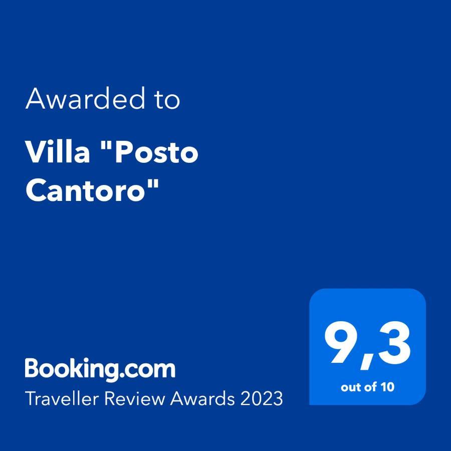 Villa "Posto Cantoro" مارينا دي بيسكولوس المظهر الخارجي الصورة